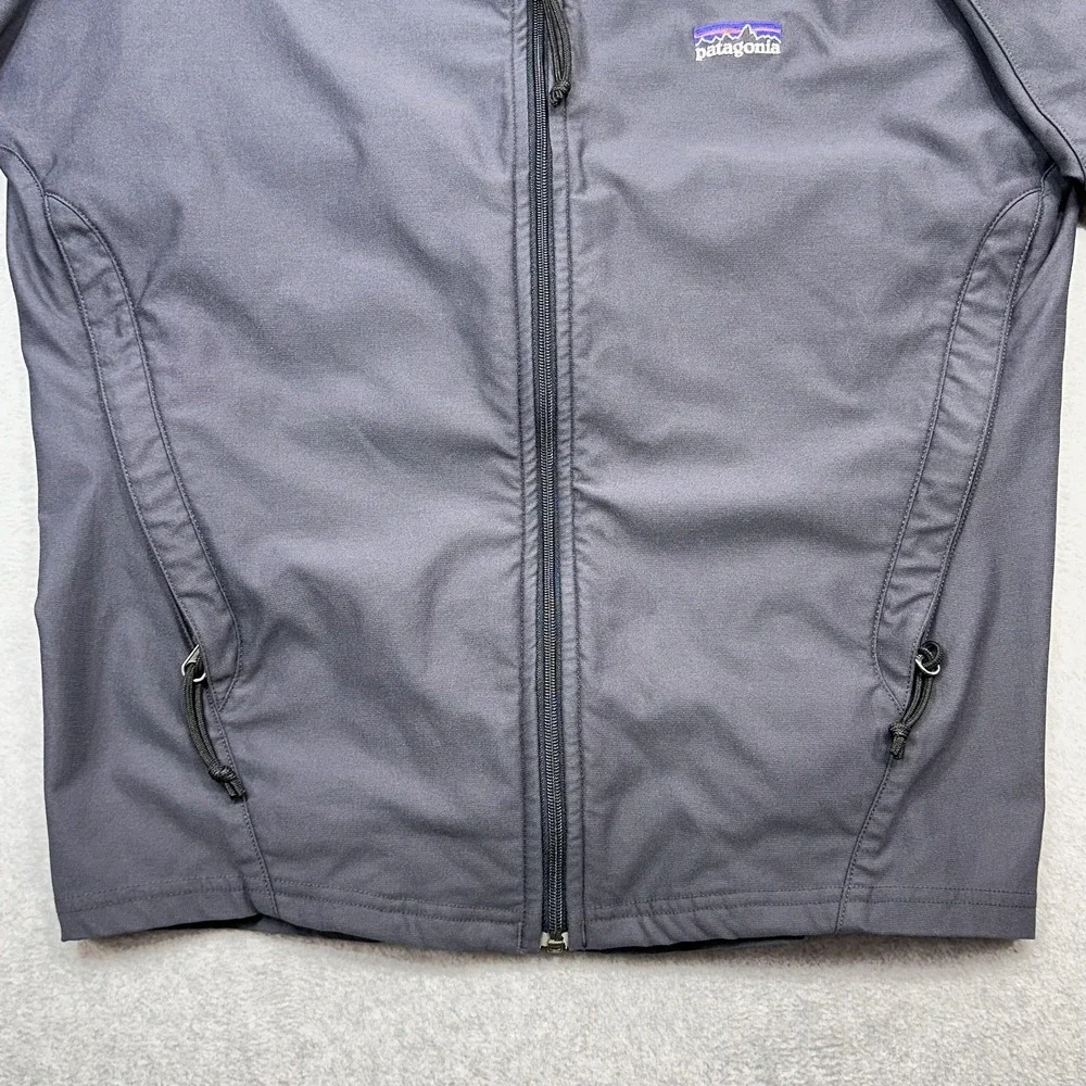 Vintage Patagonia Jacket Womens Medium Gray Regulator Slingshot Softshell 24070